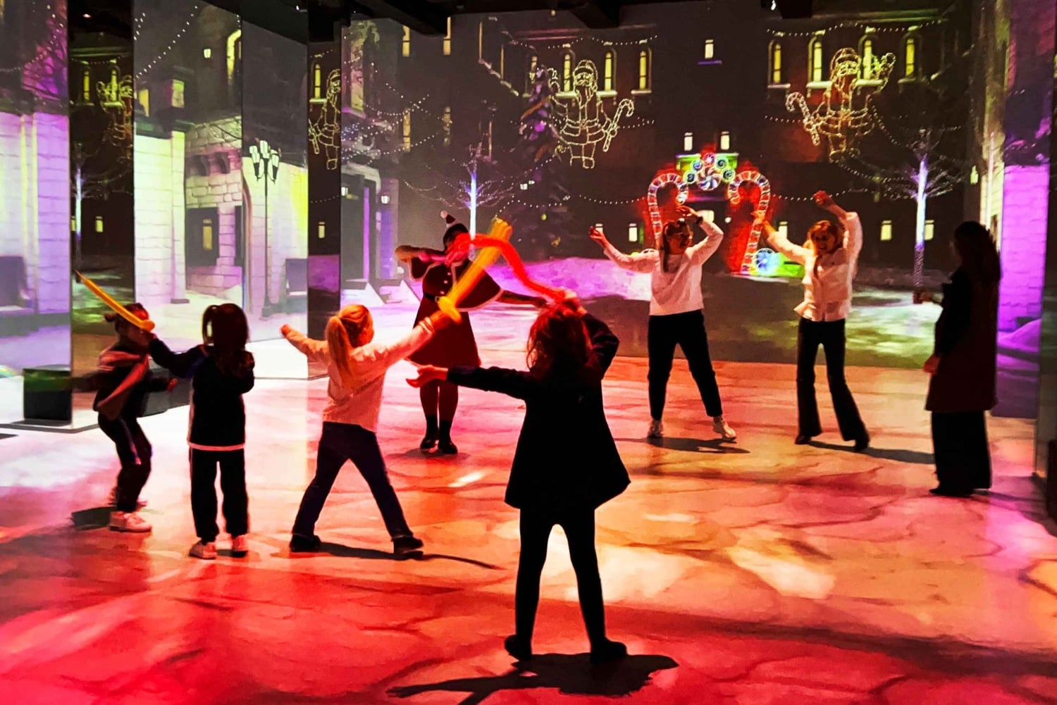 Madrid : Nomad Museo Inmersivo Snowy, Christmas Magic