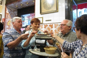 Madrid : Visite à pied du Vieux Madrid avec repas et vin