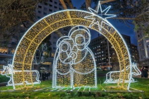 Madrid: Julbusstur med öppen dubbeldecker och guide