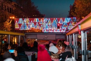 Madrid: Julbusstur med öppen dubbeldecker och guide