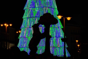 Madrid: Julbusstur med öppen dubbeldecker och guide