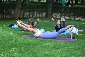 Madrid: Outdoor Power Pilates-klasse i Retiro Park