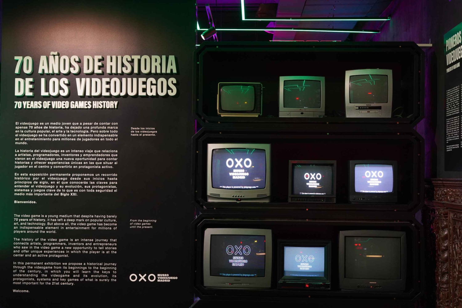 Madrid: OXO Video Game Museum Admission