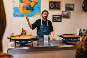 Madrid: Laboratorio di paella e sangria in centro città