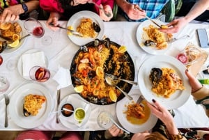 Madrid: Paella and Sangria Workshop with Dinner and Drinks