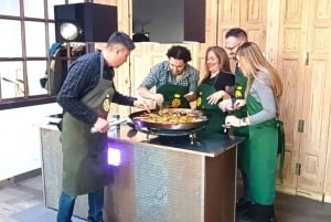 Madrid: Paella and Sangria Workshop with Tapas Tasting