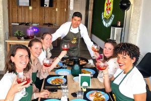 Madrid: Paella and Sangria Workshop with Tapas Tasting