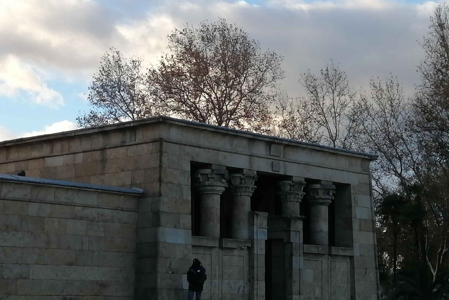 Madrid : Parque del Oeste et temple Debod