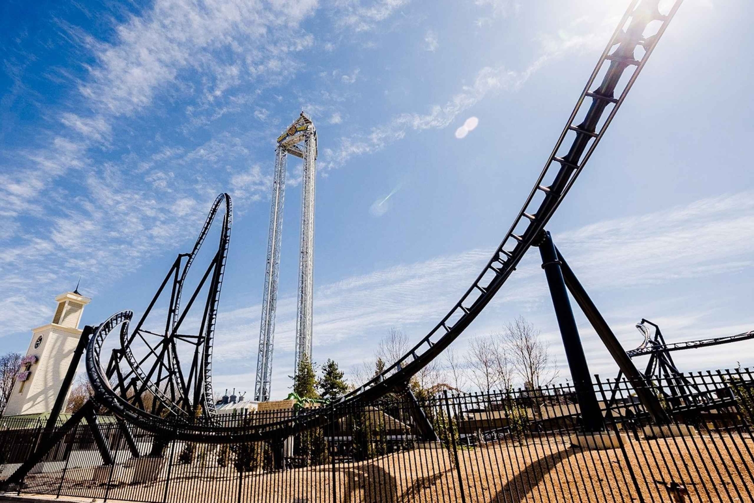 Madrid : Parque Warner : billet et transport aller-retour