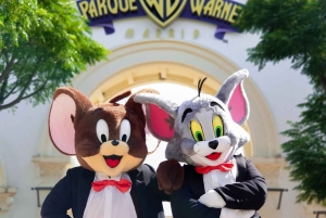 Madrid : Parque Warner : billet et transport aller-retour