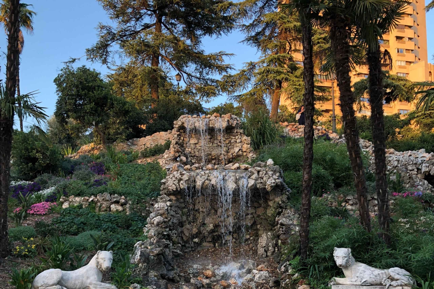 Madrid: Retiro-puisto ja Prado Avenue.