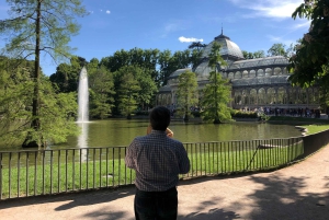 Madrid: Retiro-puisto ja Prado Avenue.