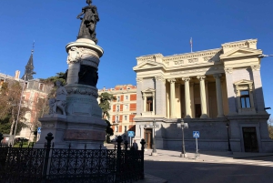 Madrid: Retiro-puisto ja Prado Avenue.