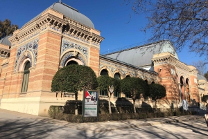 Madrid: Retiro-puisto ja Prado Avenue.