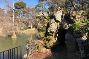 Madrid: Retiro-puisto ja Prado Avenue.