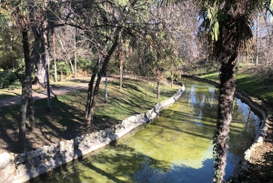 Madrid: Retiro-puisto ja Prado Avenue.