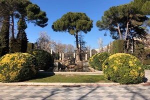 Madrid: Retiro-puisto ja Prado Avenue.