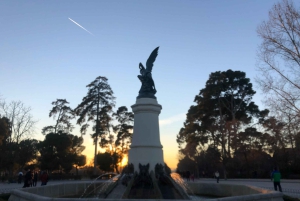 Madrid: Retiro-puisto ja Prado Avenue.