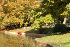 Madrid: Retiro-puisto ja Prado Avenue.