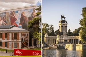 Madrid, Madrid: Guidad tur till Pradomuseet och El Retiro-parken