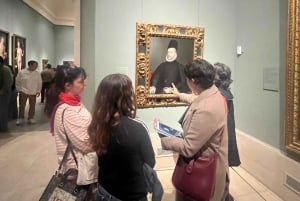 Madrid: Prado Museum Tour with Tapas and Drinks
