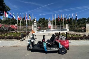 Madrid: Premium Private Tuk Tuk, Pickup, Monuments, Photos, and Museum