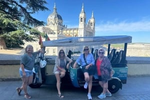 Madrid: Premium Private Tuk Tuk, Pickup, Monuments, Photos, and Museum