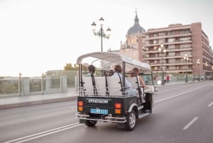 Madrid: Privat bytur med Eco Tuk Tuk