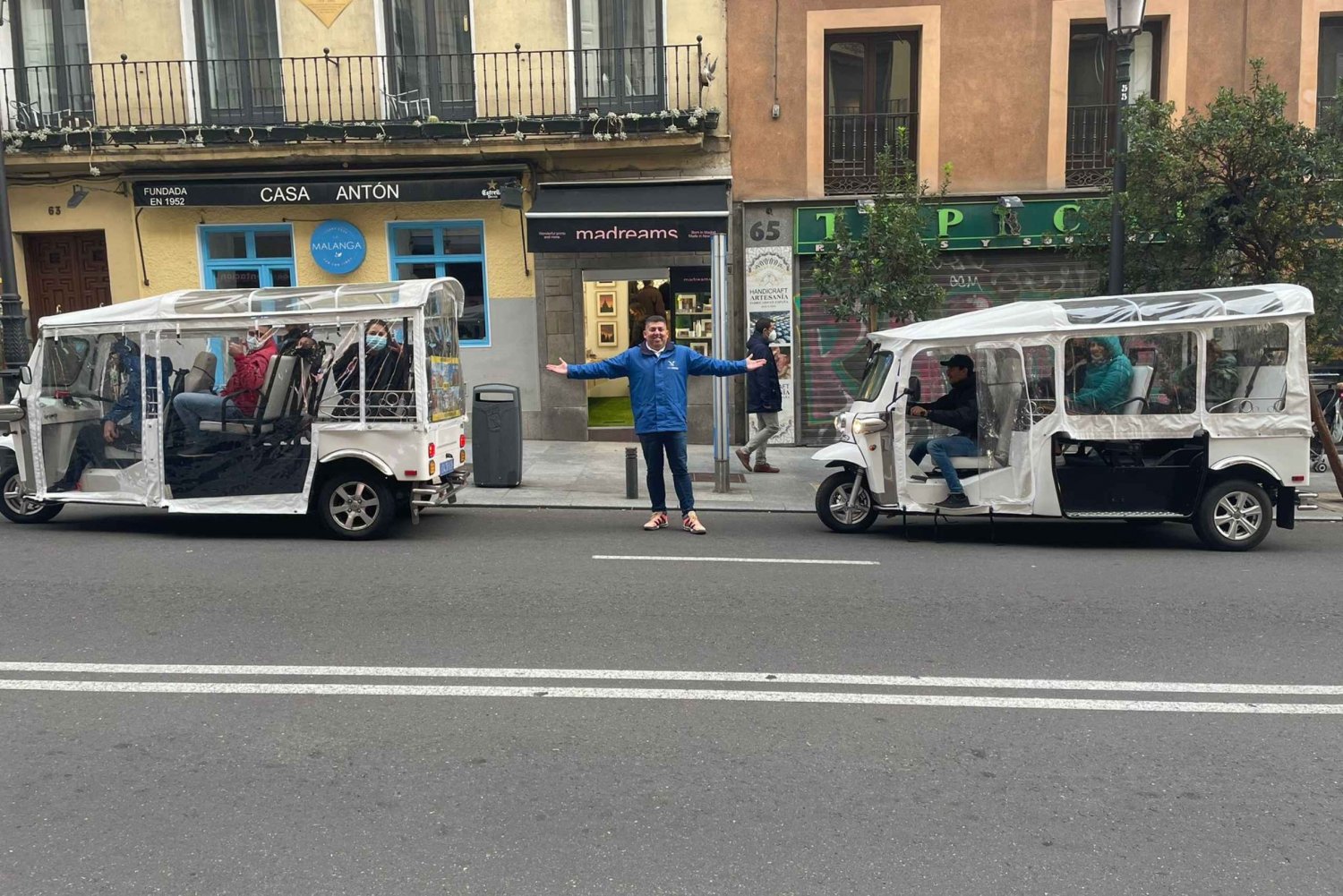 Madrid: Highlights der Stadt per Tuk-Tuk