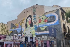 Madrid: Privat Grafitis/Gatukonst Segway-tur 2h