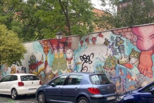 Madrid: Privat Grafitis/Street Art Segway-tur på 2 timer