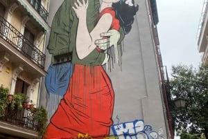 Madrid: Privat Grafitis/Street Art Segway-tur 2 timer