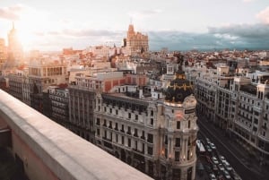 Tour guidato privato a piedi di Madrid
