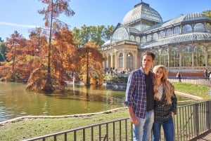 マドリード：レティーロ公園でのプライベート写真撮影