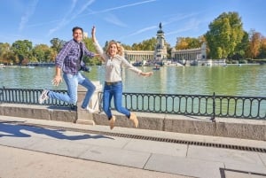 マドリード：レティーロ公園でのプライベート写真撮影