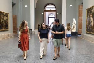 Madrid: tour privato del Prado e del Reina Sofía con drink in terrazza