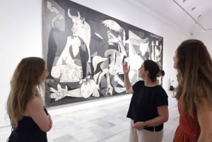 Madrid: tour privato del Prado e del Reina Sofía con drink in terrazza