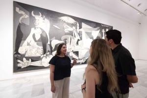 Madrid: tour privato del Prado e del Reina Sofía con drink in terrazza