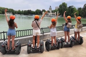 マドリードプライベートセグウェイツアー。レティーロ公園-歴史地区