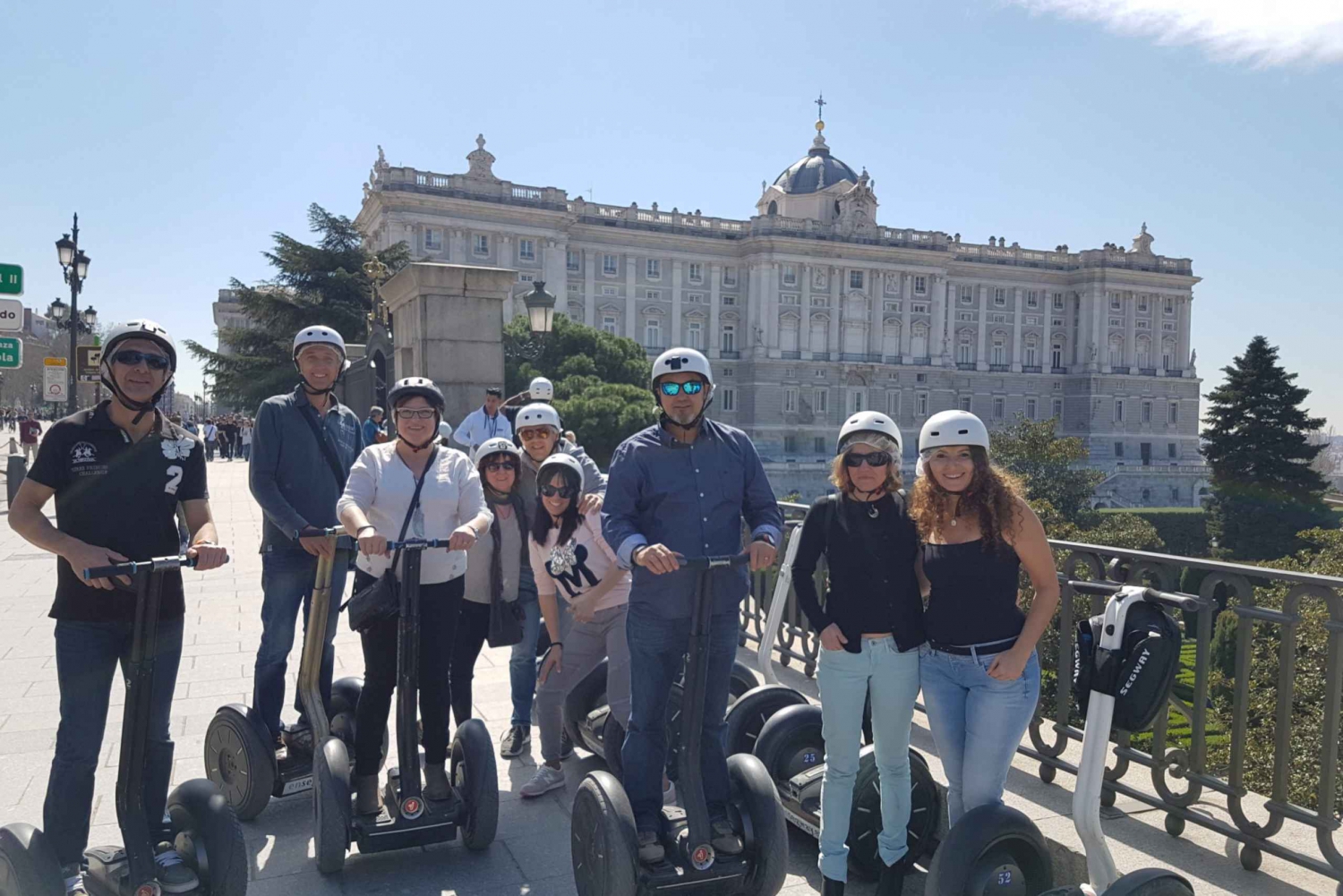 Madrid: Private Sightseeing Segway Tour and Plaza Mayor