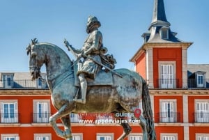 Madrid: Tour privato a piedi di 4 ore con il Palazzo Reale