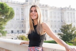 Madrid: Profesjonell fotoshoot på Det kongelige slott