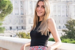 Madrid: Profesjonell fotoshoot på Det kongelige slott