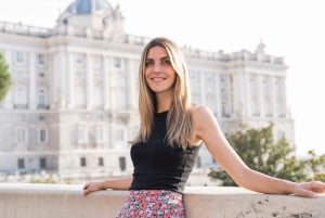 Madrid: Profesjonell fotoshoot på Det kongelige slott