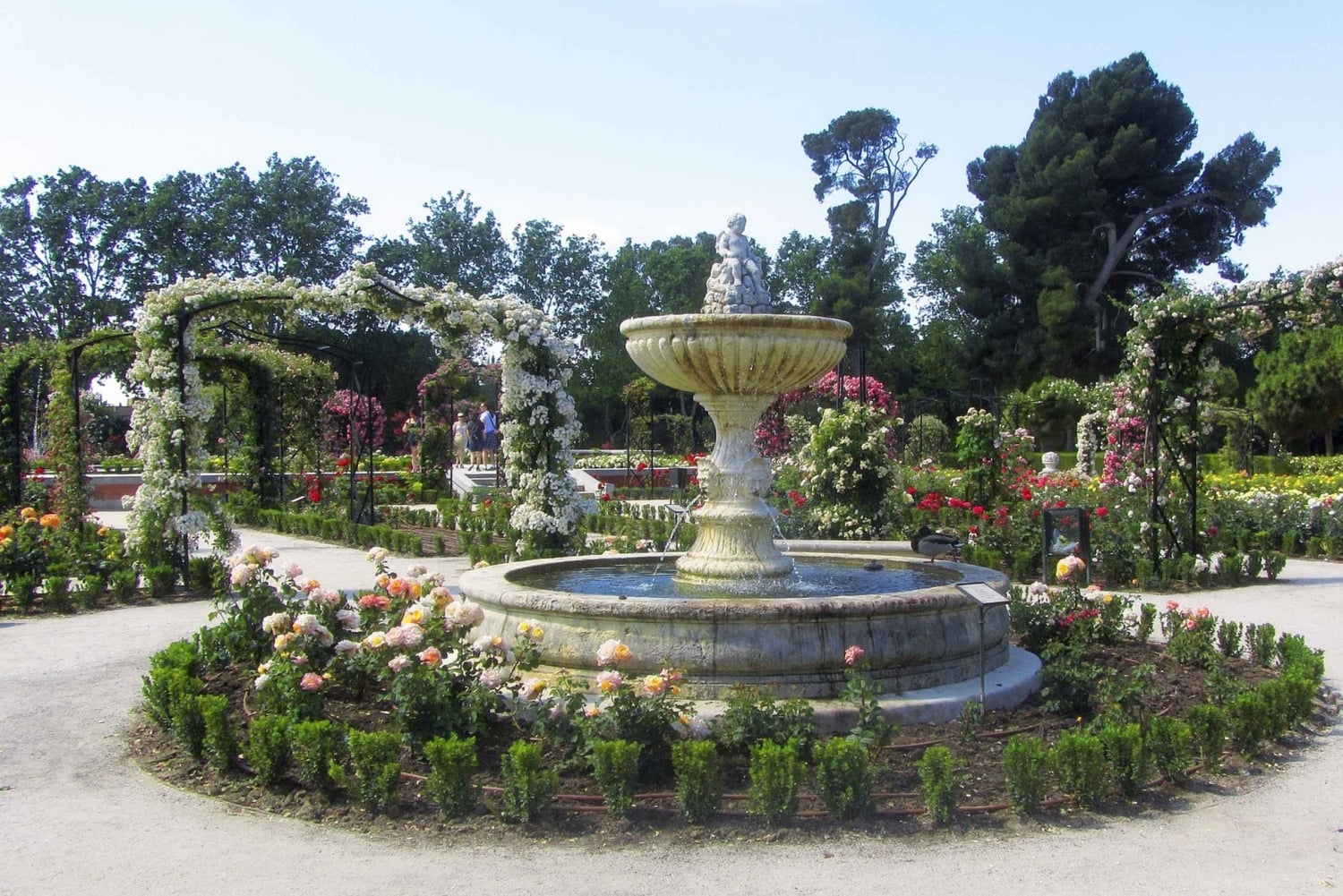 Madrid : Visite guidée du parc du Retiro et dégustation de tapas