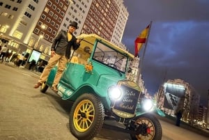 Madrid Retro Tour 120 min, gamlebyen, det moderne Madrid + overraskelsesdestinasjon