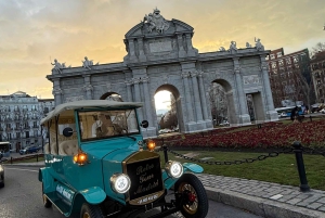 Madrid Retro Tour 120 min, gamlebyen, det moderne Madrid + overraskelsesdestinasjon