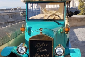 Madrid Retro Tour 120 min., vanha kaupunki, moderni Madrid + yllätyskohde