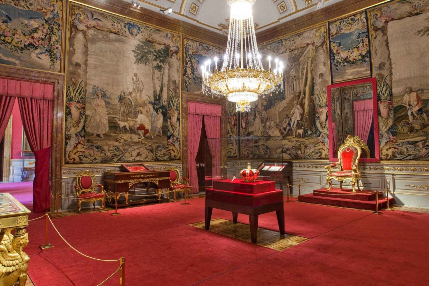 Madrid: Det kongelige palasset og Pradomuseet omvisning