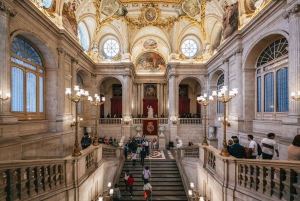 Madrid : Visite guidée du Palais royal avec entrée coupe-file